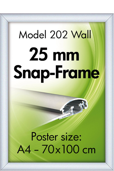 Alu Klapprahmen 25mm - 70x100cm - Maxi-Set
